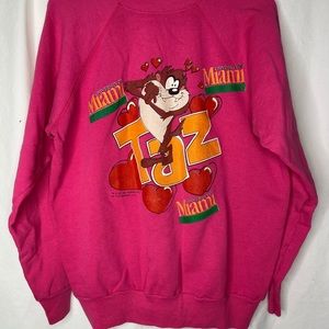 Vintage 1994 Looney Tunes Taz Crewneck size L